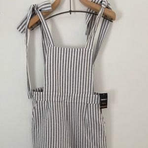 NEW* Backless Stripes Jumpsuit with Flare Legs